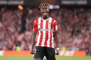 九游娱乐网站-传射建功！尼科-威廉姆斯：希望继续与球迷们一起创造历史