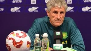 记者：国安现在最大的问题就是节奏慢，恩加德乌停赛很麻烦